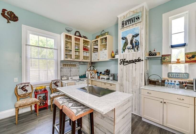 Spacious Historic Home W/ Yard & Deck!