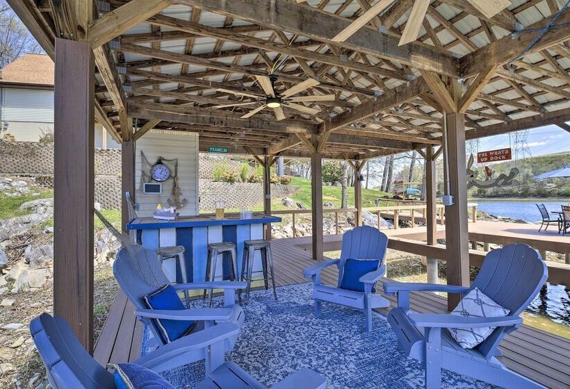 Lake House Haven: Fire Pit, Boat Dock + More!