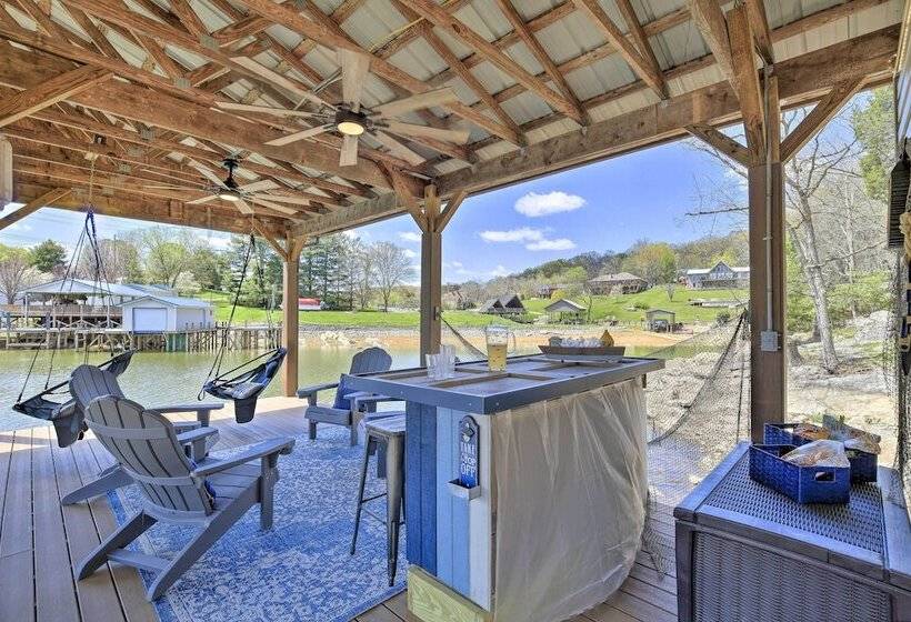 Lake House Haven: Fire Pit, Boat Dock + More!