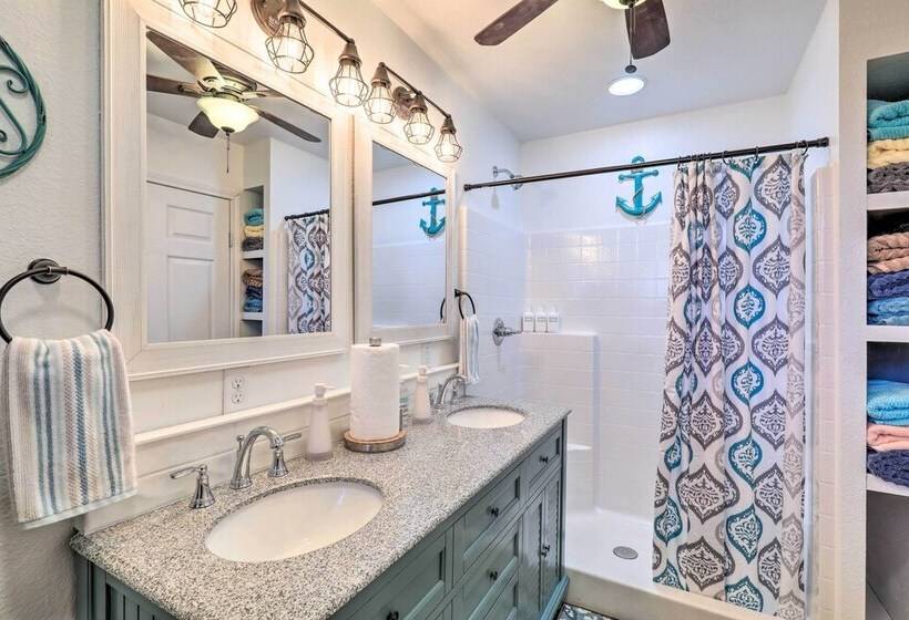 Lakefront Living: Private Dock, Deck, & Game Room!