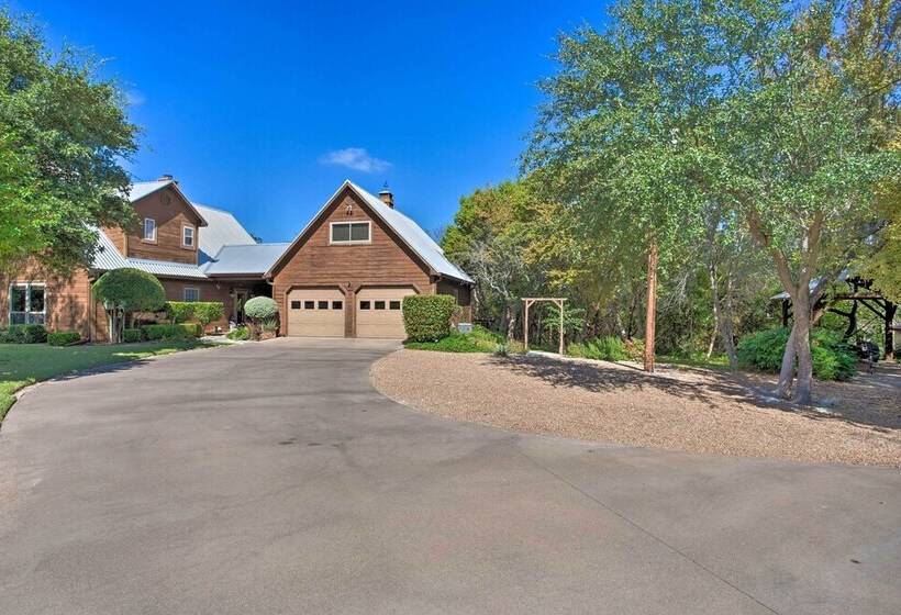 Lakefront Living: Private Dock, Deck, & Game Room!