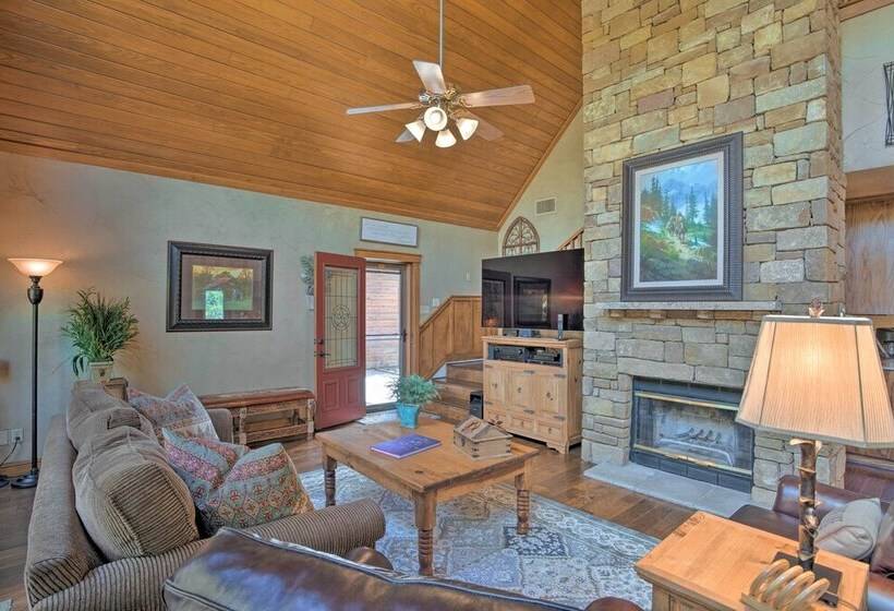 Lakefront Living: Private Dock, Deck, & Game Room!