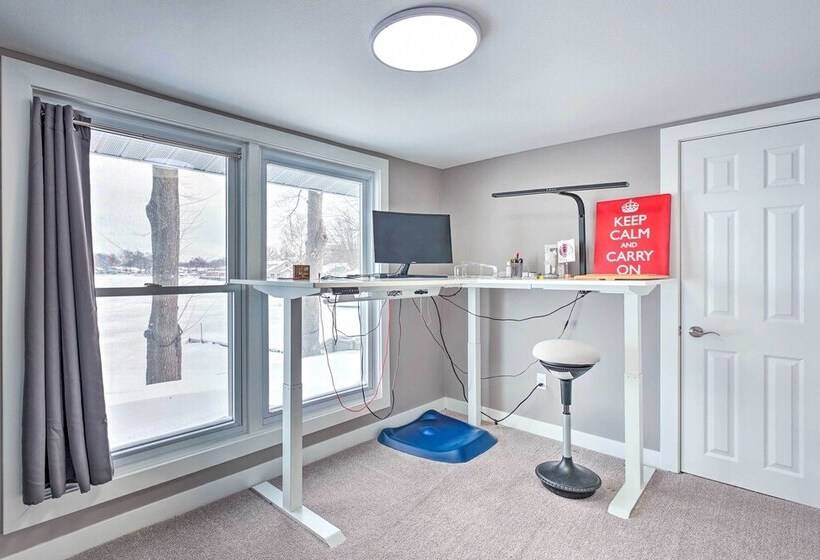 Lakeside Retreat W/ Office & Stunning Views!