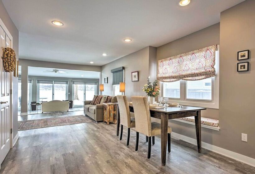 Lakeside Retreat W/ Office & Stunning Views!