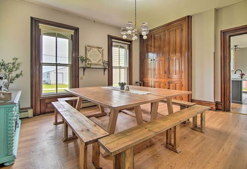 Spacious Farmhouse On 200 Acres Along The River