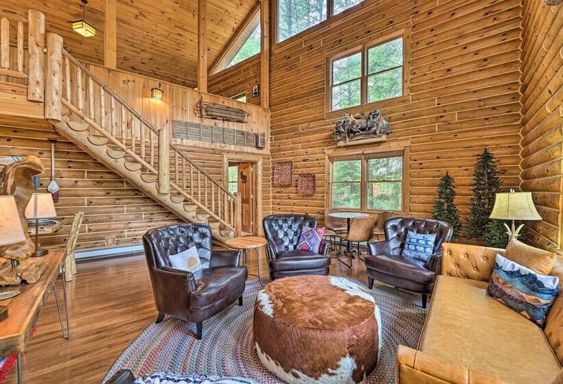 Luxe Riverfront Lodge: Group Wine And Ski Retreats