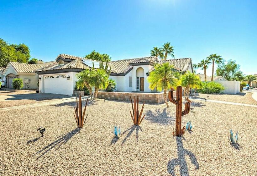 Modern Gilbert Retreat W/ Private Heated Pool