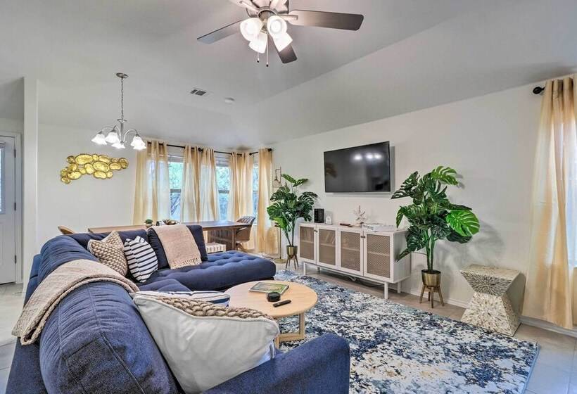 Modern Granite Shoals Retreat W/ Fire Pit!