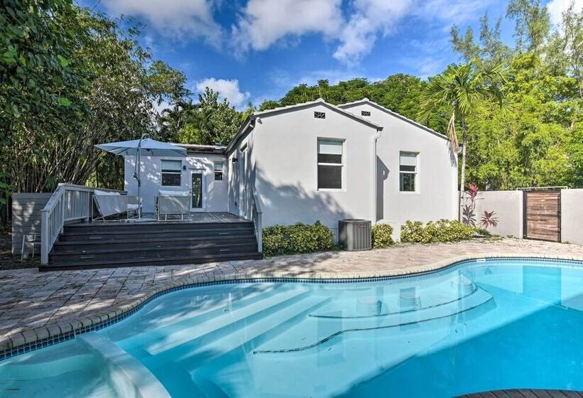 Modern Miami Villa W/ Pool Oasis ~ 5 Mi To Beach!