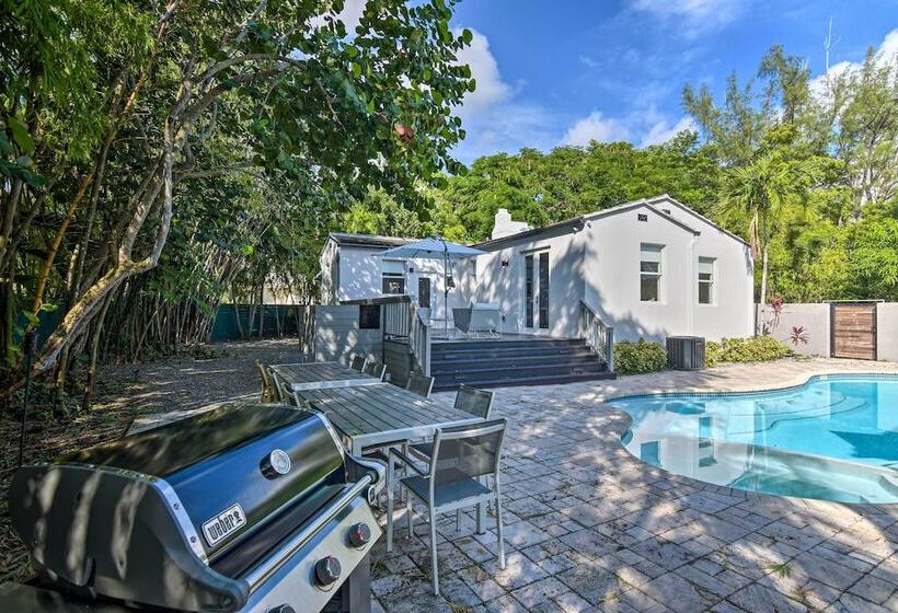Modern Miami Villa W/ Pool Oasis ~ 5 Mi To Beach!