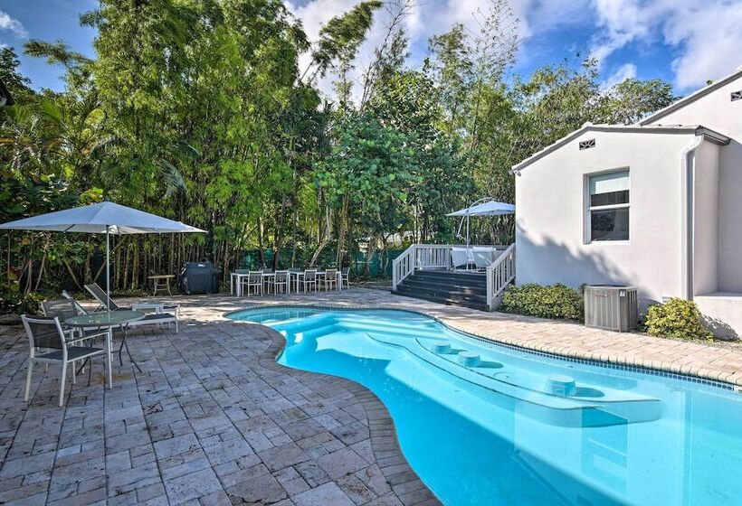 Modern Miami Villa W/ Pool Oasis ~ 5 Mi To Beach!