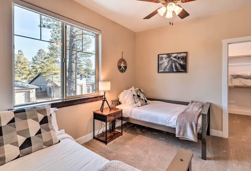 Modern Flagstaff Retreat W/ Fire Pit & Ev Charger!