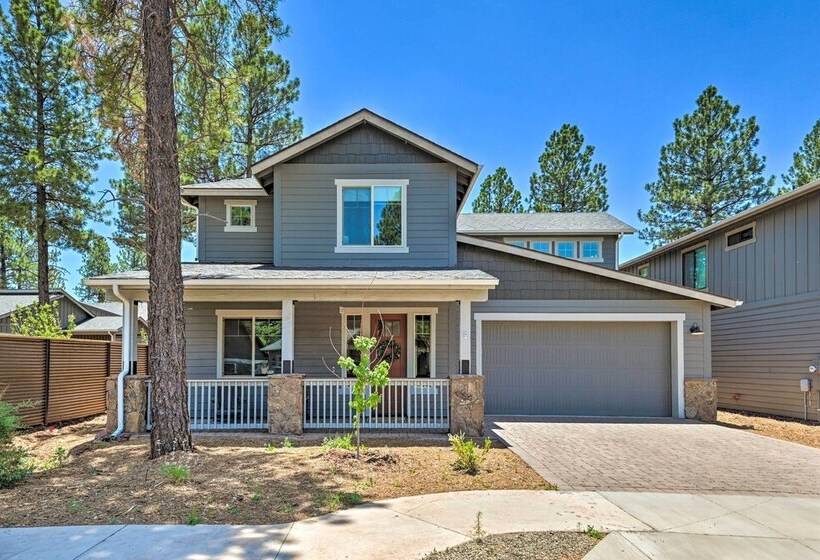 Modern Flagstaff Retreat W/ Fire Pit & Ev Charger!