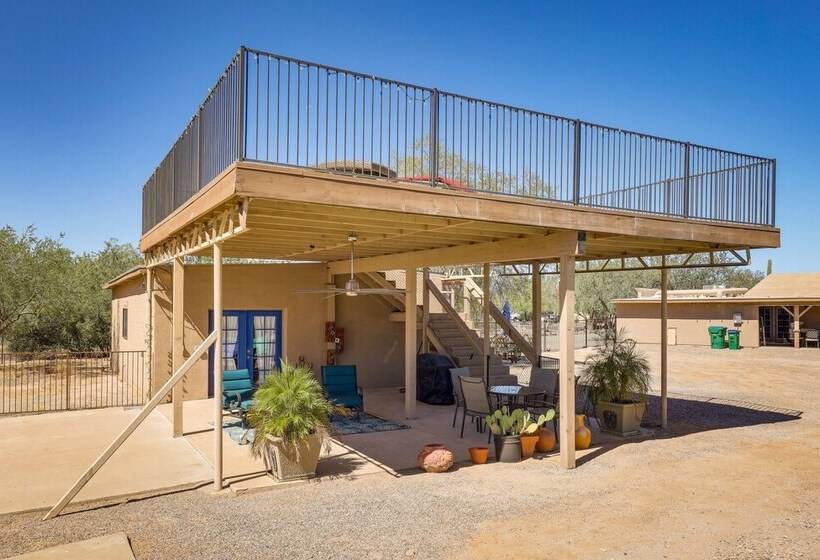 Oro Valley Retreat W/ Pool, Spa & Rooftop Views!