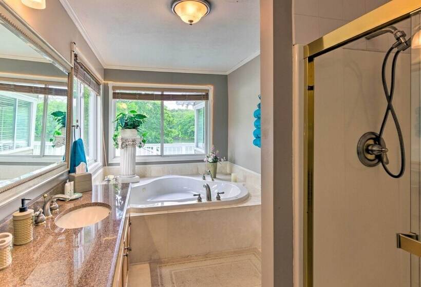 Paradise Lakehouse  In Hickory W/ Dock & Views!