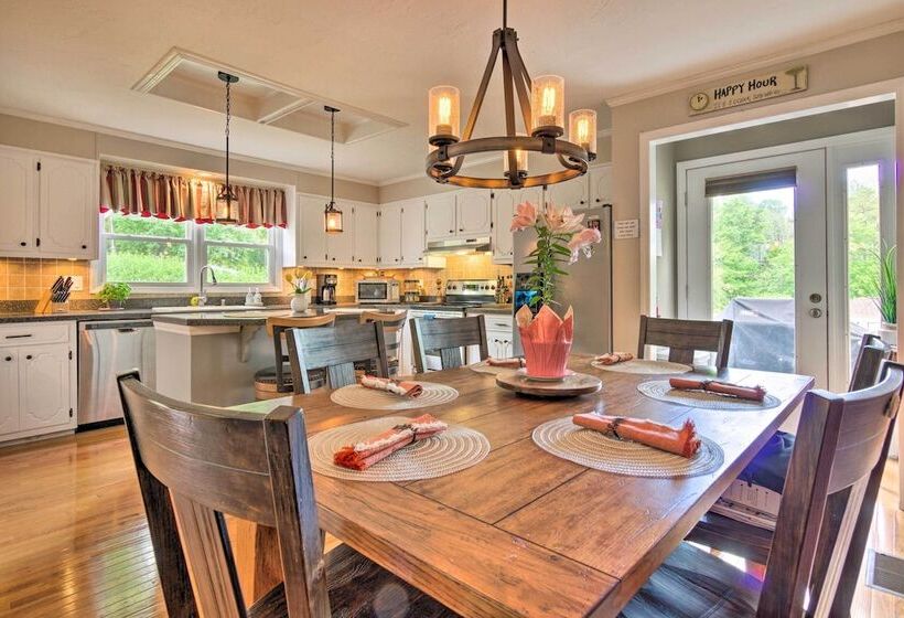 Paradise Lakehouse  In Hickory W/ Dock & Views!