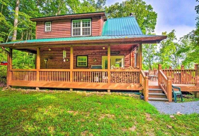 3 Mi To Museums: Smoky Mountains Cabin W/ Deck