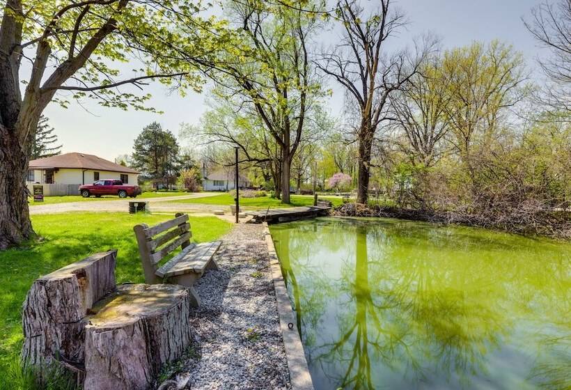 Pet Friendly Ohio Escape W/ Deck & Community Dock!