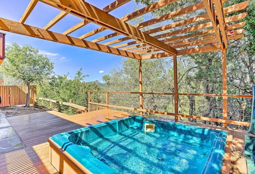 Picturesque Prescott Home W/ Mtn Views & Hot Tub
