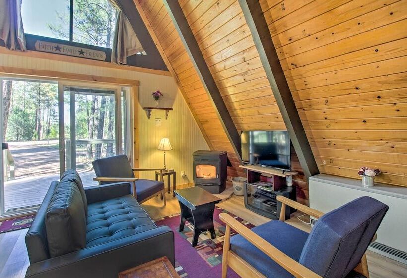 A Frame Cabin W/ Deck & Grill In Pinetop!