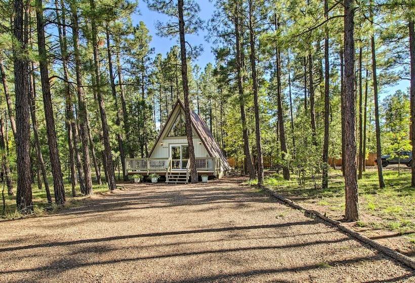 A Frame Cabin W/ Deck & Grill In Pinetop!