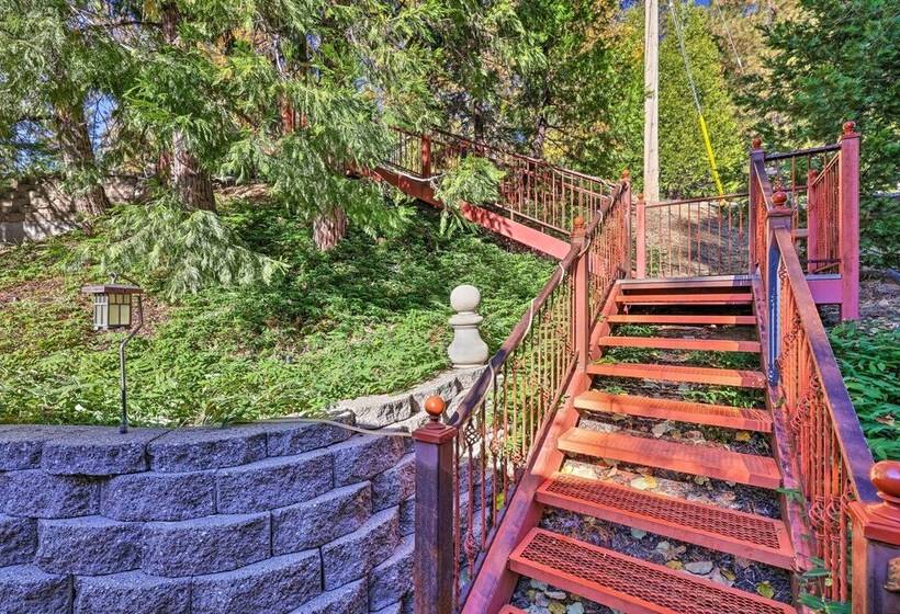Deck W/ Forest Views: Quiet Twain Harte Cabin!
