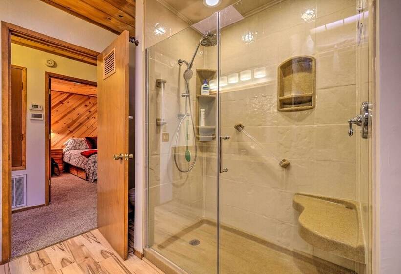 Deck W/ Forest Views: Quiet Twain Harte Cabin!