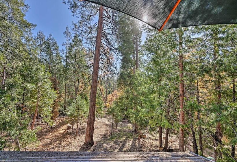 Deck W/ Forest Views: Quiet Twain Harte Cabin!