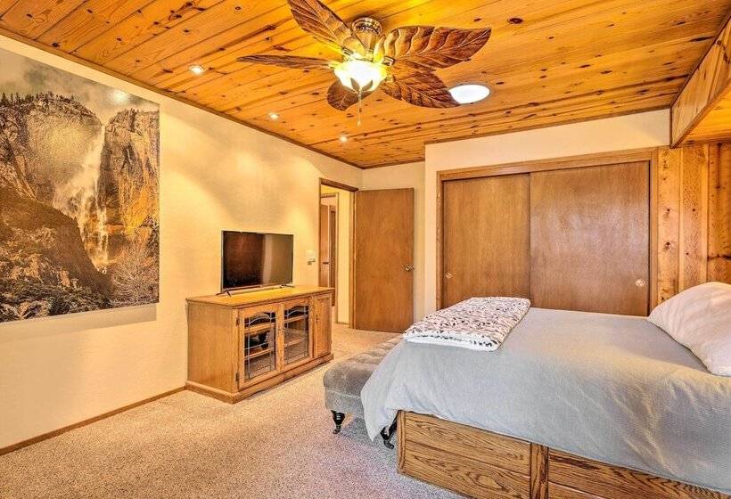 Deck W/ Forest Views: Quiet Twain Harte Cabin!