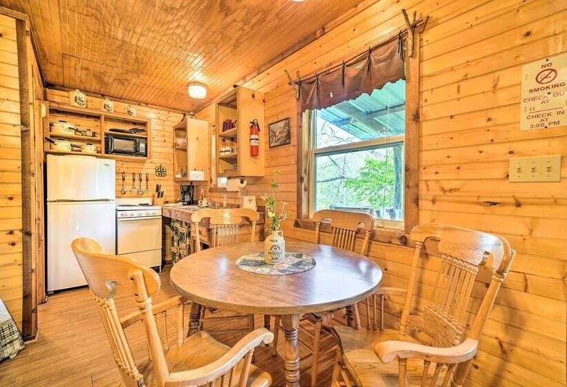 Rustic Davis Cabin < 1/2 Mile To Turner Falls!