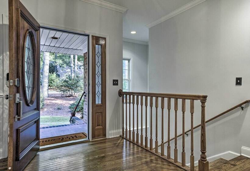 Rustic Pinehurst House W/ Fire Pit & Game Room