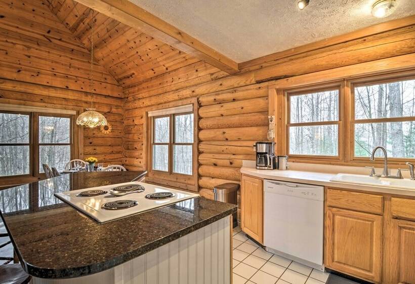Secluded Gaylord Cabin W/ Deck, Fire Pit & Grill!