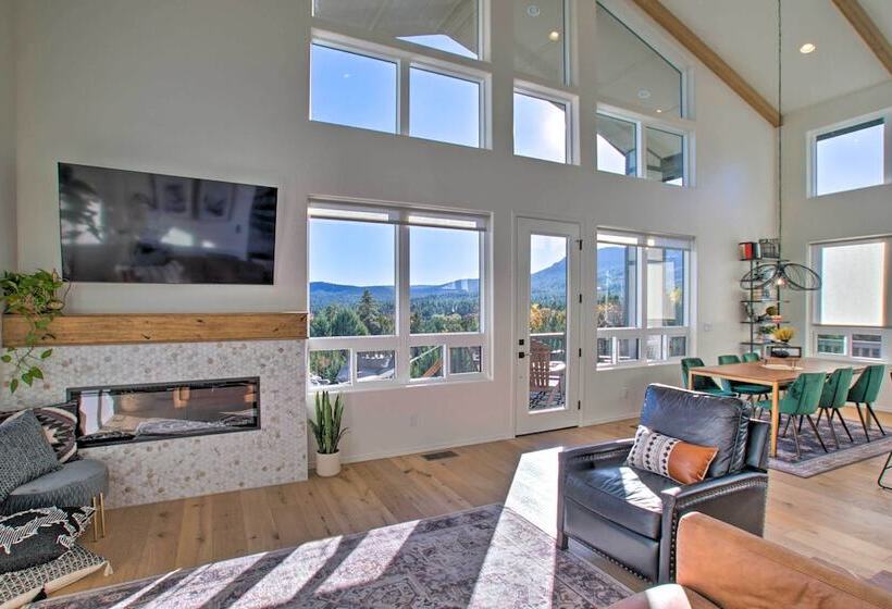 Views & Hot Tub:  Pineberry Modern  Luxury Home