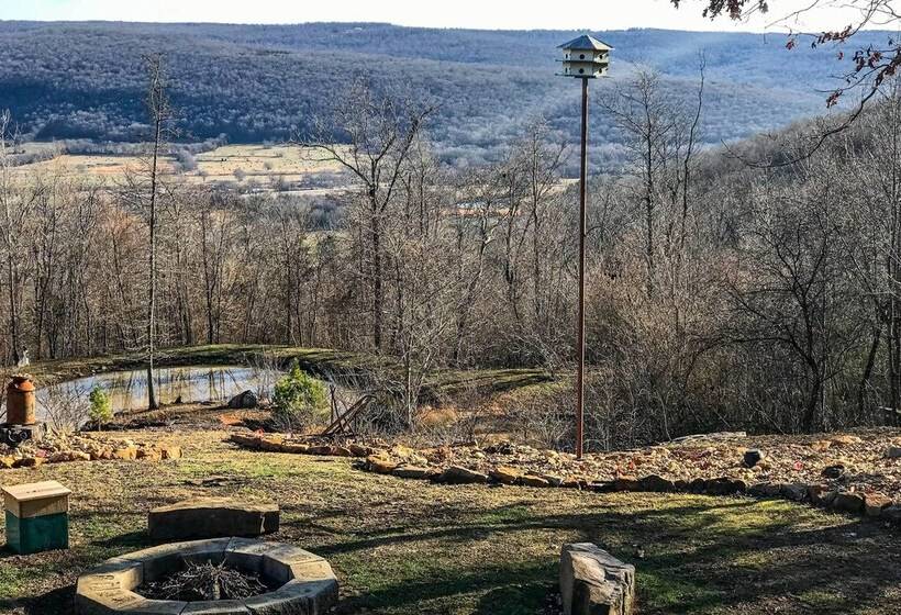 Spacious & Elegant Mountain View Cabin W/ Deck!