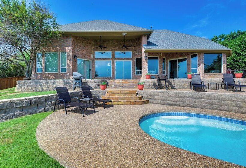 Lakefront Little Elm Home W/ Private Pool!
