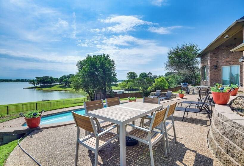 Lakefront Little Elm Home W/ Private Pool!