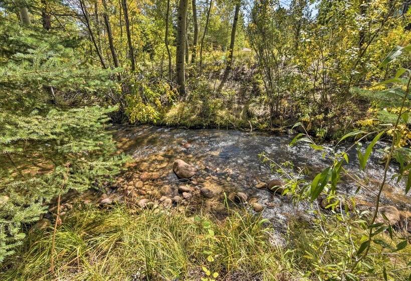 Spacious Nathrop Home W/ Fire Pit & On Site Creek!