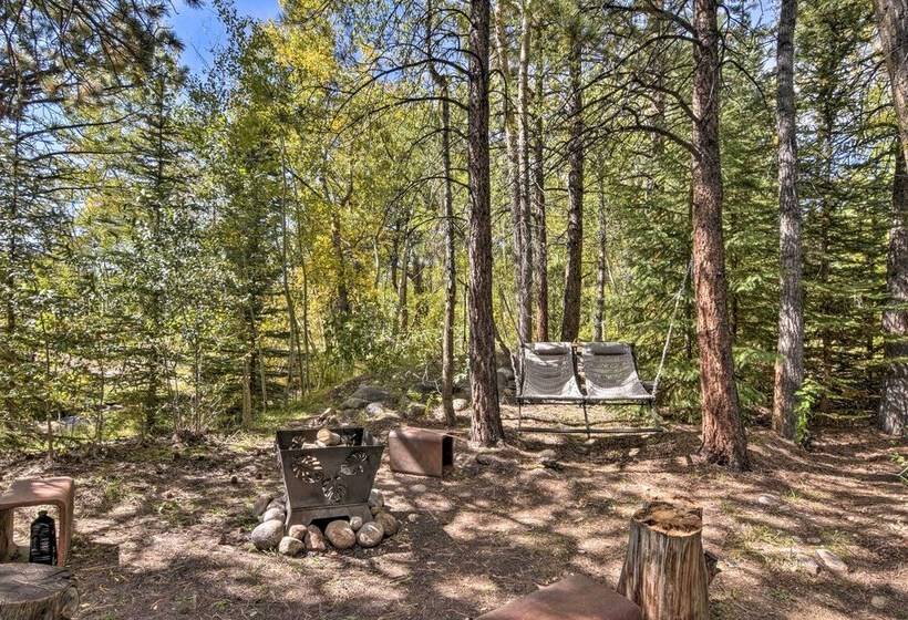 Spacious Nathrop Home W/ Fire Pit & On Site Creek!