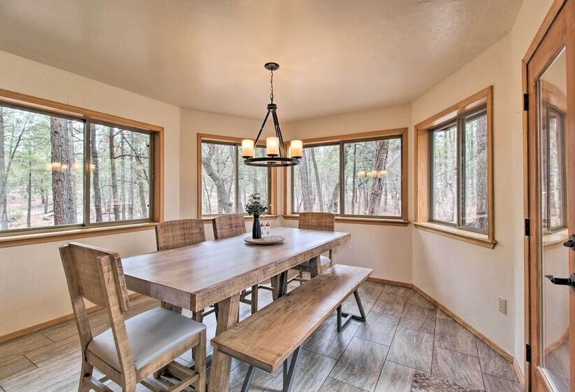 Family Friendly Show Low Cabin W/ Deck & Game Room