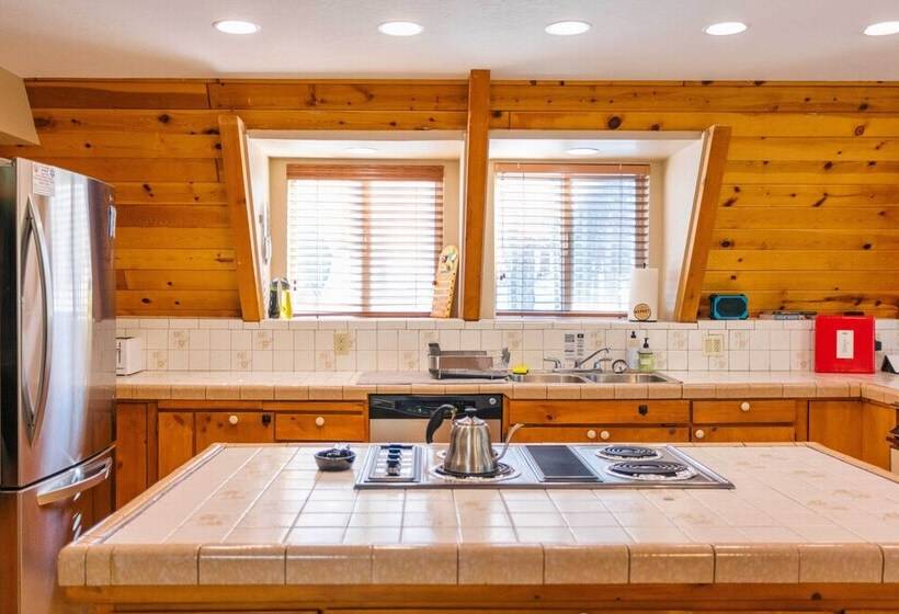 Furnished Deck + Fire Pit: Happy Jack Cabin