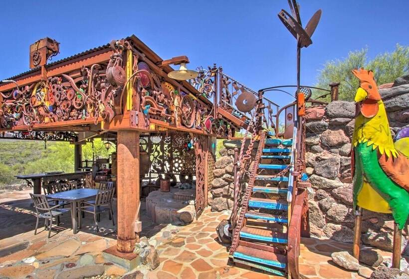 Unique Phoenix Abode W/ 2 Tier Patio & Grills