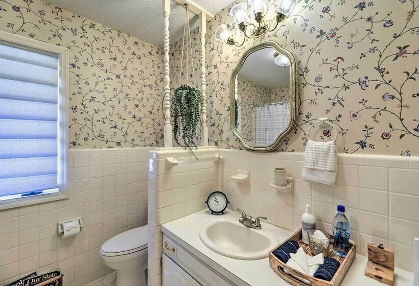 Waterfront Pine Knoll Shores Gem W/ Boat Dock