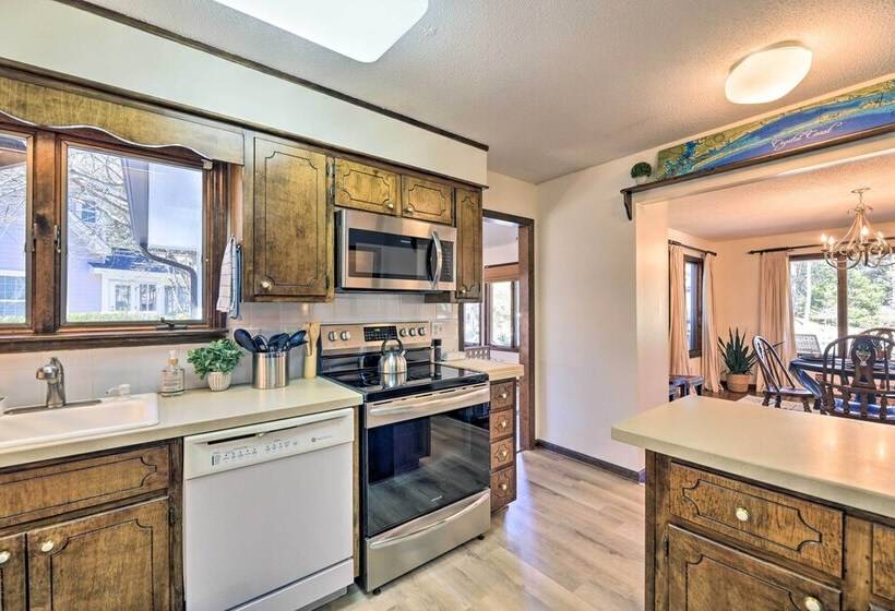 Waterfront Pine Knoll Shores Gem W/ Boat Dock