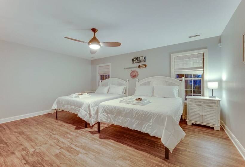 Waterfront Sherrills Ford Home W/ Pool & Boat Dock