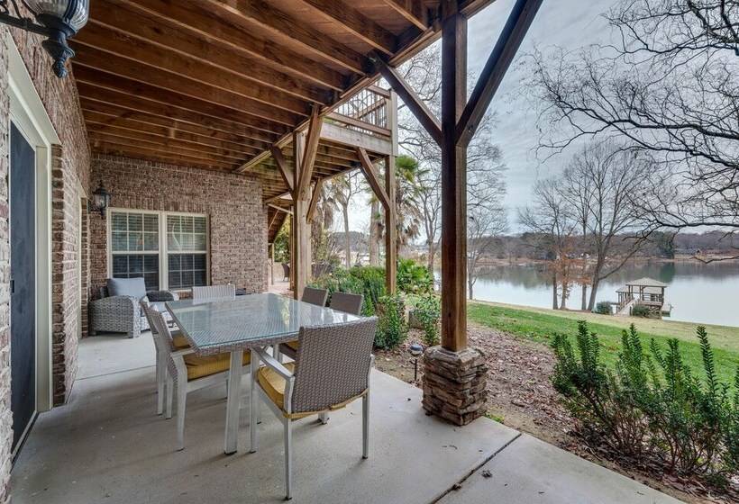 Waterfront Sherrills Ford Home W/ Pool & Boat Dock