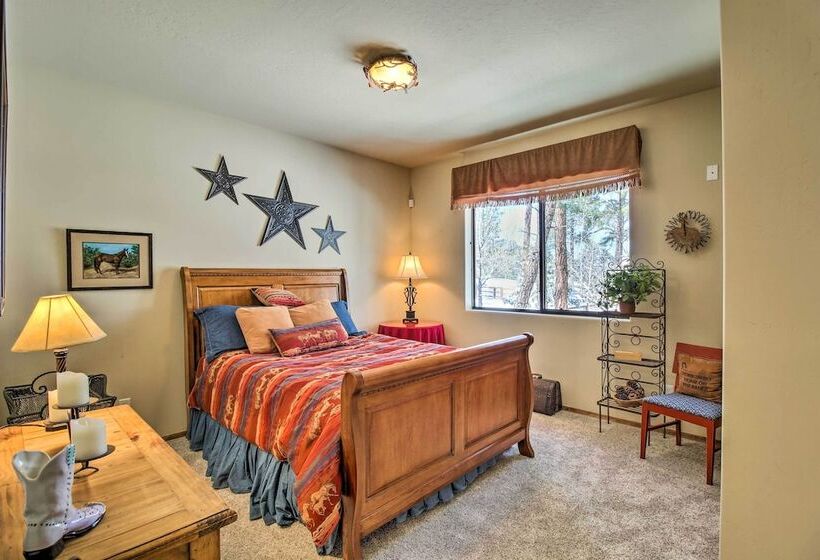 Wooded Show Low Home Near Fool Hollow Lake!