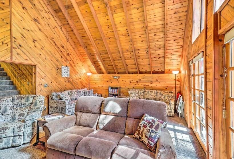 A Frame Pinetop Cabin < 6 Mi To Rainbow Lake!