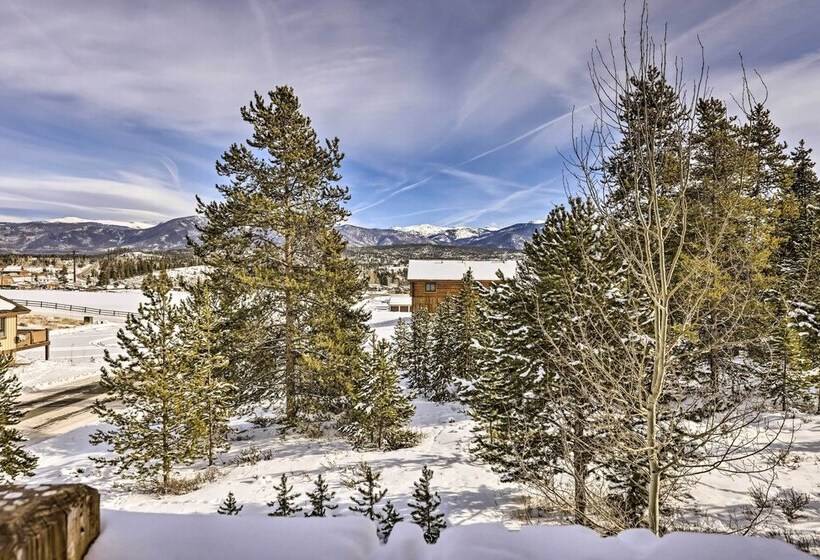 1 Mi To Lake Granby: Home W/ Mtn Views & Gas Grill