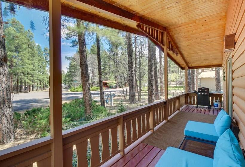 Dog Friendly Show Low Retreat W/ Fire Pit & Grill!