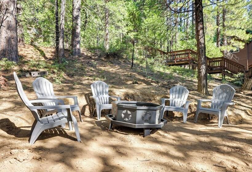 Forested Cold Springs Cabin W/ Wood Burning Stove!